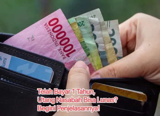 Telat bayar 1 tahun utang pinjol bisa lunas ?. (Canva)