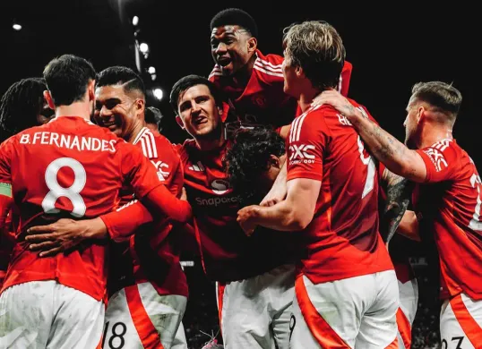 Prediksi susunan pemain Manchester United vs Tottenham Hotspur. (Sumber: Instagram @manchesterunited)
