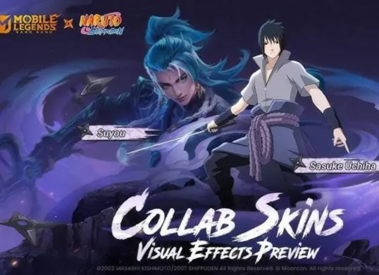 Jutsu kelas S milik Sasuke, ini bocoran jawaban kuis Akademi Ninja MLBB x Naruto. (Sumber: YouTube)