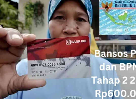 Cek status penyaluran bansos PKH dan BPNT tahap 2 2025 Rp600.000 menggunakan NIK e-KTP atas nama Anda. (Sumber: Poskota/Gabriel Omar Batistuta)