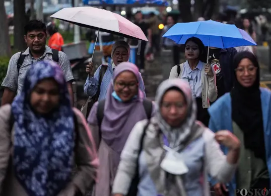 BPS Jakarta merilis data pertumbuhan ekonomi ibu kota sebesar 5,59 persen pada Triwulan I 2026. (Sumber: Poskota)