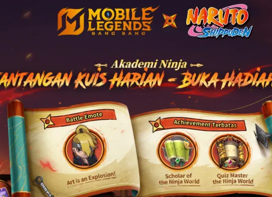 Bocoran kunci jawaban kuis akademi ninja MLBB x Naruto. (Sumber: Instagram/Mobile Legends)