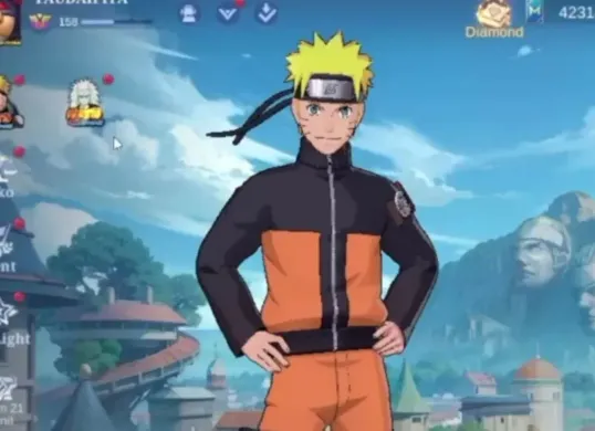 Akademi Ninja MLBB x Naruto. (Sumber: Istimewa)
