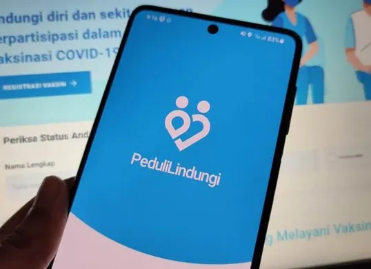 Situs PeduliLindungi diretas dan berubah menjadi judi online. (Sumber: Website/dispendukcapil.bangkalankab)