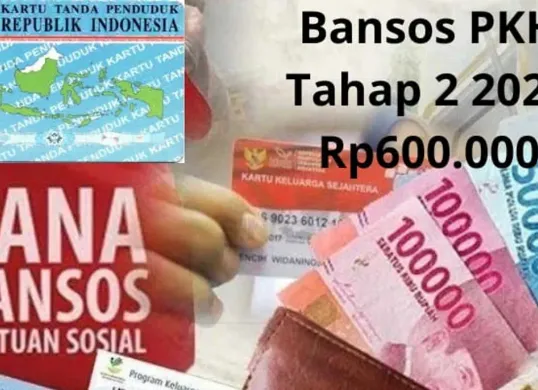 Bansos PKH tahap 2 2025 Rp600.000 siap disalurkan kepada NIK e-KTP kamu lewat Rekening KKS. (Sumber: Poskota/Gabriel Omar Batistuta)