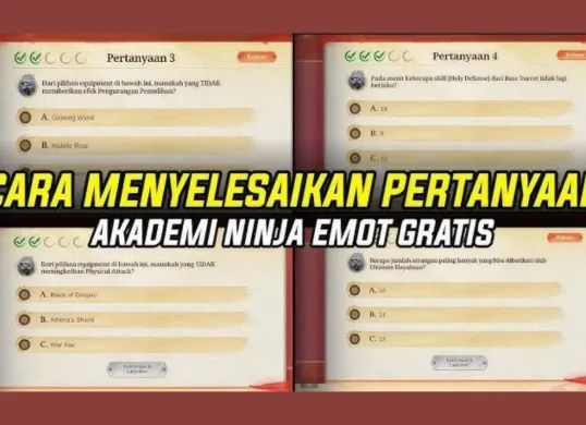 Bocoran jawaban kuis Akademi Ninja MLBB x Naruto, berapa kali bisa mengalahkan turtle sebelum lord muncul? (Sumber: Istimewa)