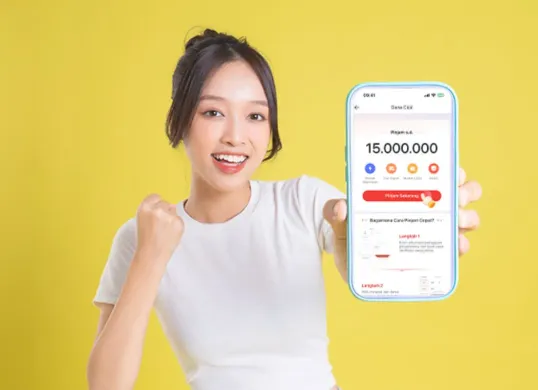 pinjaman online aman dan legal sudah berizin OJK di Akulaku, begini cara pengajuannya. (Sumber: akulaku)