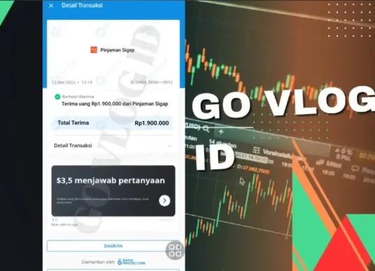 Aplikasi pinjol mudah cair terbaru 2025, apakah legal dan aman digunakan? Simak daftarnya. (Sumber: tangkapan layar)