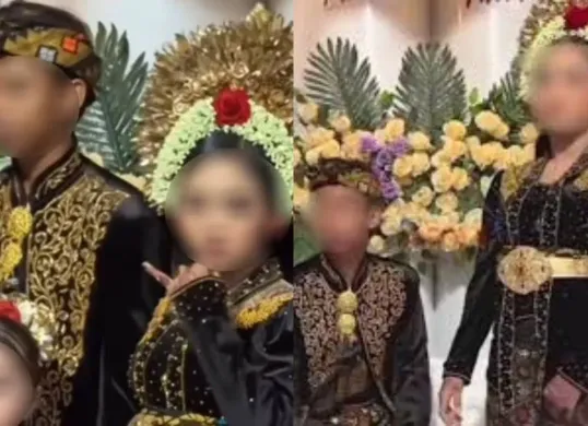 Viral pernikahan siswi SMP dan siswa SMK di Lombok, kok bisa menikah muda? (Sumber: Istimewa)