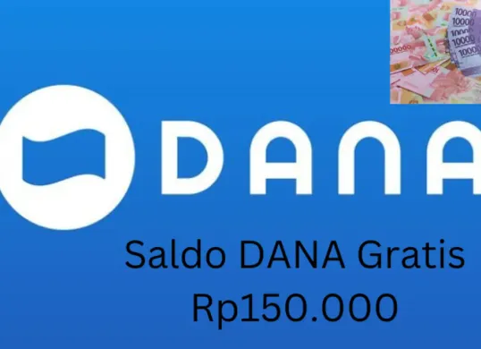 Saldo DANA gratis Rp150.000 bisa Anda klaim ke dompet elektronik dengan cara ini. (Sumber: Poskota/Gabriel Omar Batistuta)