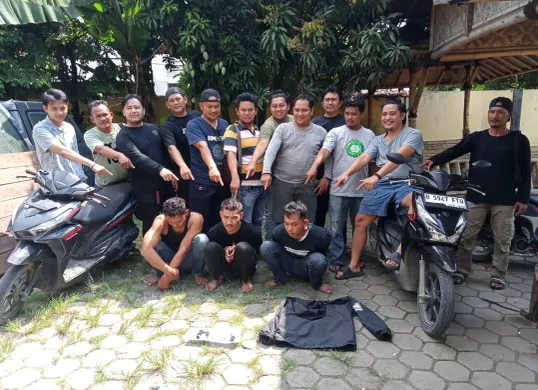 Polres Metro Bekasi berhasil membekuk 3 orang tersangka curanmor. (Sumber: Dok. Polres Metro Bekasi)