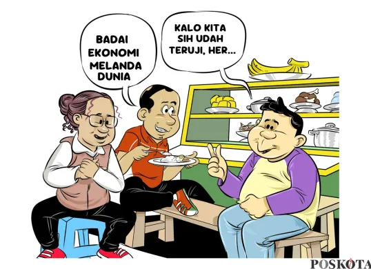 Obrolan Warteg: Badai Menghadang, Tetap Tenang (Sumber: Poskota/Arif Setiadi)