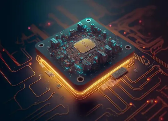 Ilustrasi chip. (Sumber: Freepik)