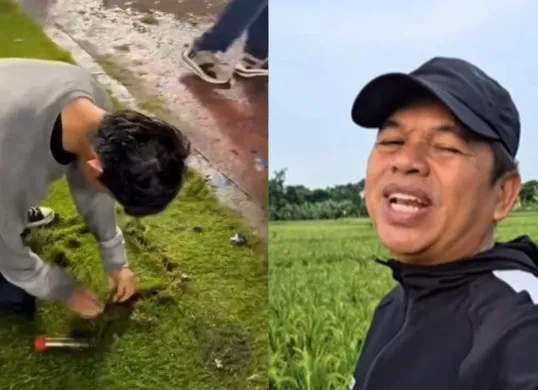 Dedi Mulyadi akan tindak tegas pelaku perusakan lapang di Stadion GBLA pada perayaan juara Persib Bandung. (Sumber: Istimewa)