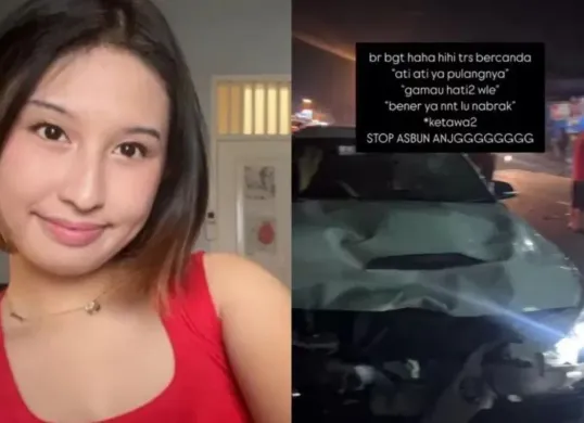 Akun IG @ci_ccu viral karena unggahannya yang diduga terkait kecelakaan BMW yang menewaskan Argo, mahasiswa FH UGM. (Sumber: X/phuwinfh)