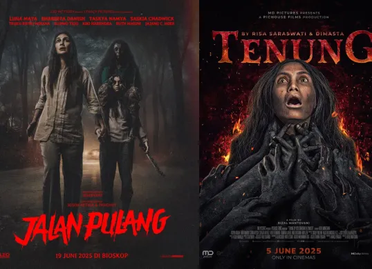 Daftar Film yang Tayang Juni 2025 di Bioskop Indonesia (Sumber: Film Jalan Pulang dan Tenung)