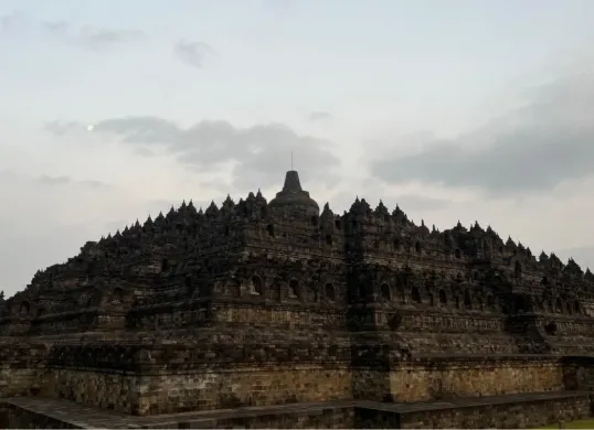 Candi Borobudur, Magelang, Jawa Tengah. (Sumber: Dok. Pribadi)
