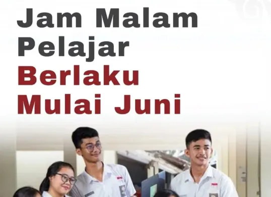 Aturan Jam Malam Pelajar di Jawa Barat dari Dedi Mulyadi Berlaku Mulai Juni 2025, Ini Poin Pentingnya (Sumber: Instagram/humas_jabar)