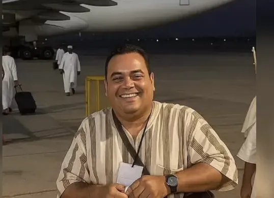 Sosok Amer Al Mahdi Viral karena Kisah Haru Perjalanan Haji dari Libya. (Sumber: TikTok/@yuliaa_n1)