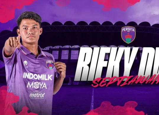 Potret Rifky Dwi Septiawan yang diperebutkan oleh Persija Jakarta dan PSM Makassar di bursa transfer Liga 1. (Sumber: YouTube/Persita Tangerang Official)