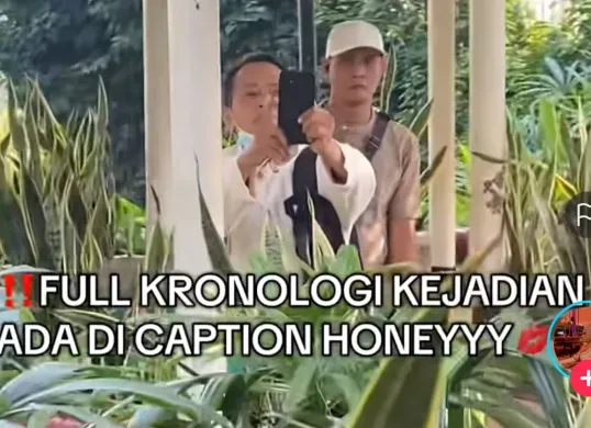 Tangkap layar aksi rasisme oleh seorang pria kepada wanita di Halte Transjakarta, Tanjung Duren, Jakarta Barat, Kamis, 29 Mei 2025. (Sumber: TikTok: Sabyyna)