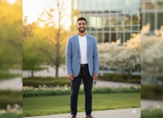 Foto LinkedIn biasa tidak lagi menarik perhatian? Ubah selfie jadi foto profesional dengan AI. Pelajari rahasia prompt yang tepat agar hasilnya natural dan disukai perekrut. (Sumber: Poskota/Gemini AI)