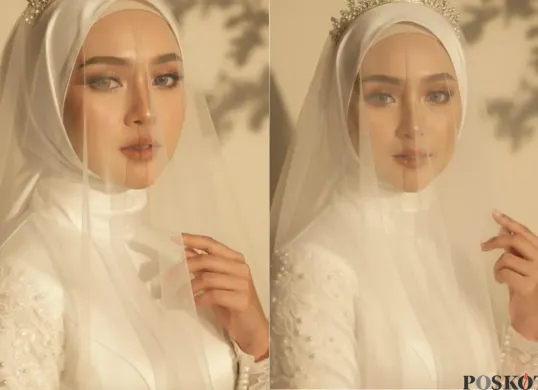 Edit Foto ala Pernikahan Pakai Gaun Mewah di Gemini AI (Sumber: TikTok/@lynrw_)