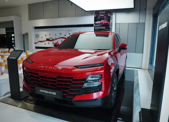 Showroom JETOUR Indonesia terbaru berkonsep 4S di Jenderal Sudirman Nomor 33A, Kayuringin Jaya, Kota Bekasi, Jawa Barat. (Sumber: Dok. JETOUR)