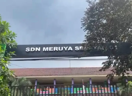 Ilustrasi SDN Meruya Selatan 01, Kembangan, Jakarta Barat. (Sumber: Istimewa)