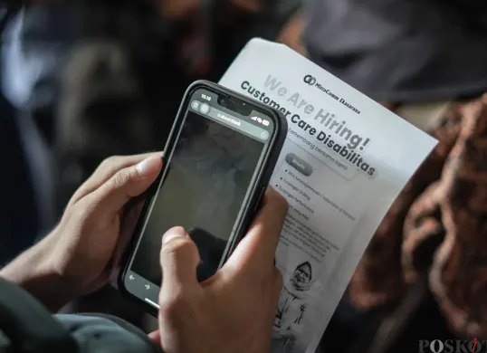 Ilustrasi job fair di Jakarta. (Sumber: Poskota/Bilal Nugraha Ginanjar)