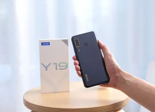 HP murah Vivo Y19 dengan fitur lengkap. (Sumber: Vivo)