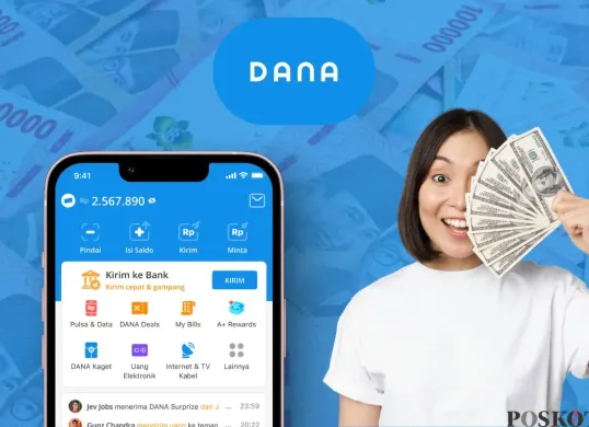 Klaim saldo DANA gratis dari aplikasi game. (Sumber: Istimewa)