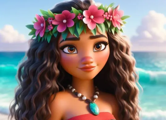Sensasi Berlayar Bareng Moana! Begini Cara Gunakan Gemini AI Biar Fotomu Mirip Film Animasi 3D (Sumber: Pinterest)