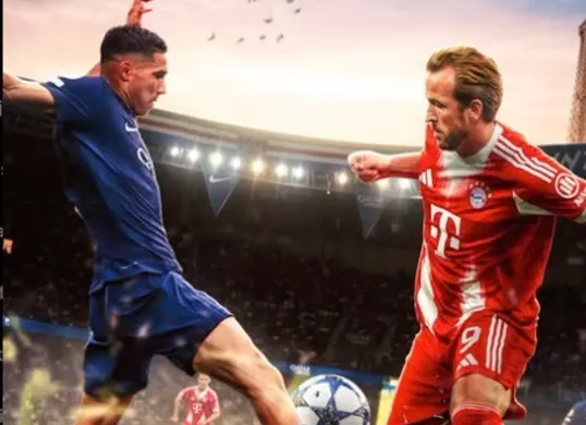 Link untuk nonton live streaming PSG vs Bayern Munchen di matchday 4 Liga Champions. (Sumber: Instagram @433)