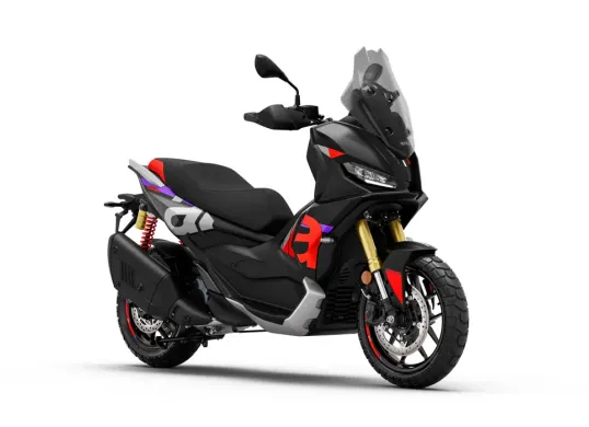 Aprilia SR GT 400 resmi diperkenalkan secara global. (Sumber: Aprilia)