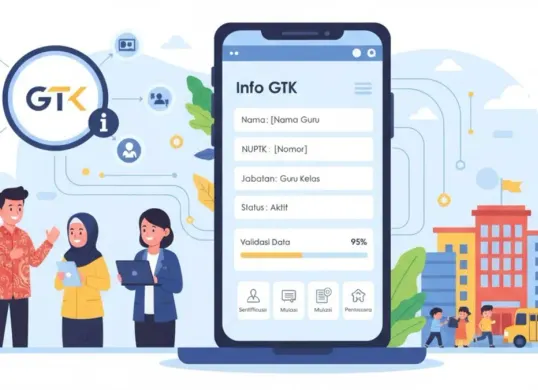 Makna sebenarnya di balik status info GTK yang membuat guru cemas (Sumber: Gemini AI)