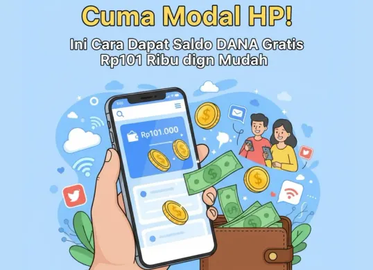 Cara Dapat Saldo DANA Gratis (Sumber: Gemini AI)