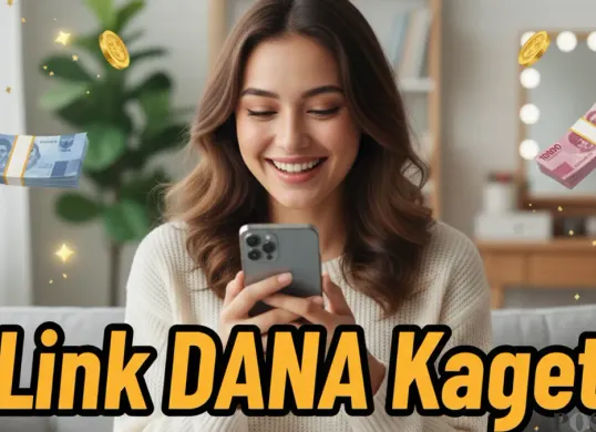 Ilustrasi - Seseorang berhasil menemukan link DANA Kaget. (Sumber: Gemini AI)