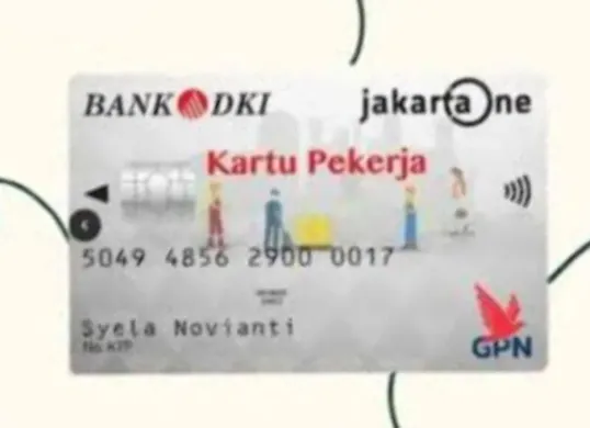 Gambar Kartu Pekerja Jakarta yang merupakan syarat untuk naik transportasi umum gratis di Jakarta. (Sumber: Instagram/@disnakertrans_dki_jakarta)