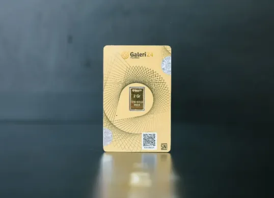 Harga emas logam mulia yang dijual di Pegadaian, mengalami kenaikan, hari ini, Jumat, 7 November 2025. (Sumber: Galeri24)