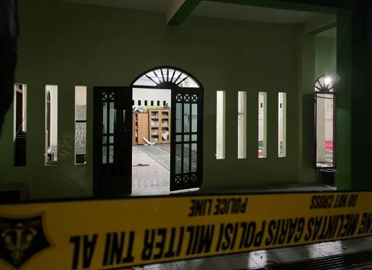 Kondisi terkini masjid SMAN 72 Jakarta, Kelapa Gading Barat, Jakarta Utara, Jumat, 7 November 2025. (Sumber: Dok. Istimewa)