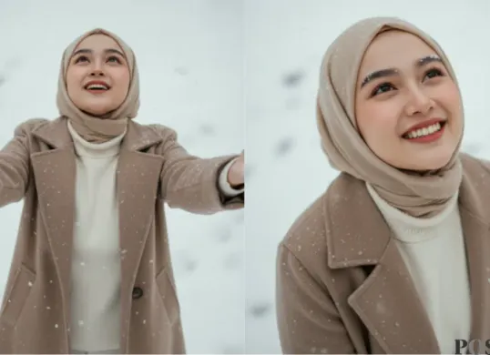 Edit Foto Main Salju di Gemini AI, Cepat dan Nyata (Sumber: TikTok/yayanrw)