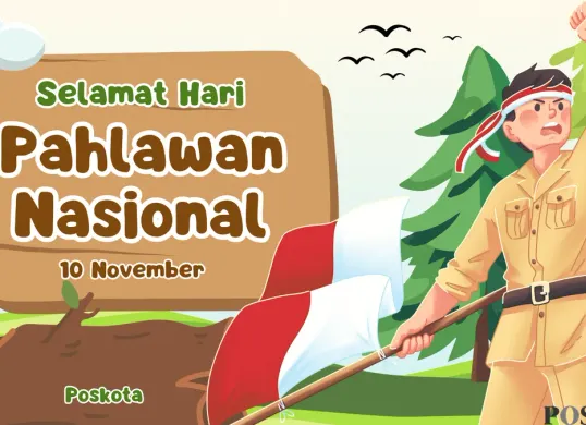 Download Ratusan Poster Hari Pahlawan 10 November, Bisa Edit Sesuka Hati (Sumber: Canva/Edited Muhammad Ibrahim)