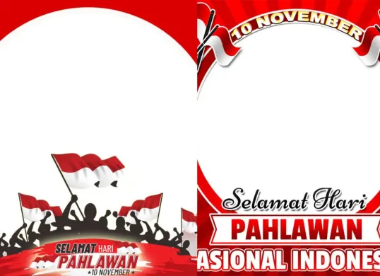 Kumpulan Link Twibbon Hari Pahlawan 2025: Desain Gratis untuk Pasang Foto dan Ucapan Selamat 10 November (Sumber: Pinterest)