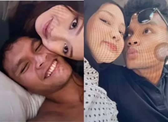 Foto Jule dan Sjafrie Ramadhan yang beredar di media sosial. (Sumber: kolase Instagram)