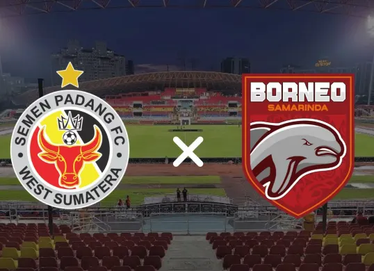 Cek di sini link live streaming Semen Padang vs Borneo FC. (Sumber: Poskota/Faiz)