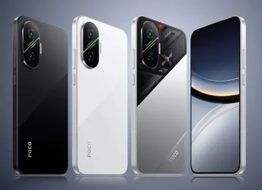 Box ritel POCO F8 Pro menampilkan logo ‘Sound by Bose’, menandakan kolaborasi audio premium dalam paket peluncuran. (Sumber: Pinterest)