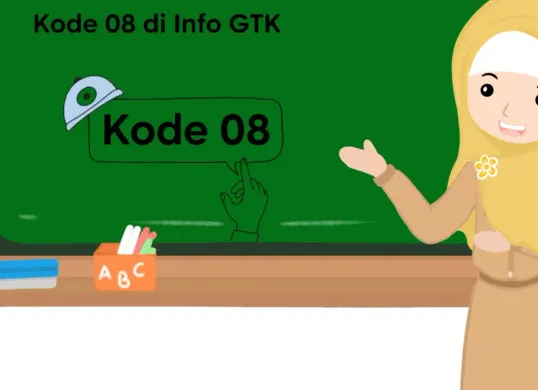 Kode 08 di info GTK (Sumber: Poskota)