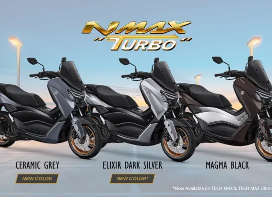 Warna baru yang ada di Yamaha NMAX. (Sumber: Yamaha)