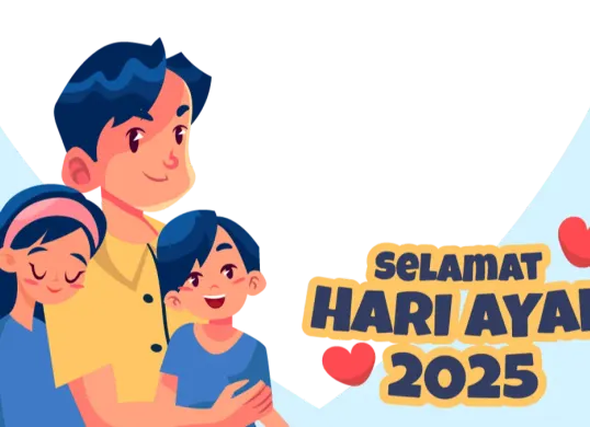 Twibbon dan ucapan Hari Ayah Nasional 2025. (Sumber: Bingkai.id)